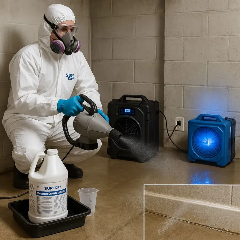 Sanitization and Odor Removal process in Glendale, WI
