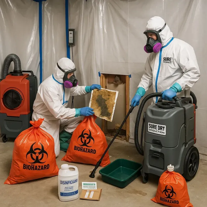 Contaminated Water Handling Protocols process in Glendale, WI